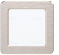 EGLO Fueva 5 LED Süllyesztett lámpa 11, 7x11, 7cm, 3000K, nikkel, IP20 EGLO 99167 (99167)
