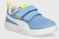 PUMA gyerek sportcipő Courtflex V3 Mesh PS 398085 - kék 28