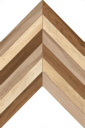 Seramiksan Gresie portelanata tip parchet Classic Wood Fishbone Mix Motif 943310, 40x60 cm, bej, maro (8698541050565)