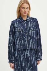 Bruuns Bazaar rövid kabát IxoraBBGingea jacket női, sötétkék, átmeneti, BBW4119 - sötétkék 40