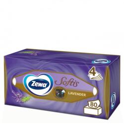 Zewa Softis Levandula papírzsebkendő 4rétegű 80db