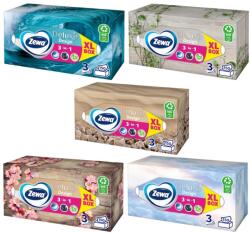 Zewa Deluxe Design 3in1 XL Box papírzsebkendő 3rétegű 150db