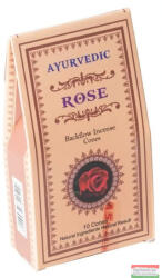 A.S. Agarbathi Works Ayurvedic Rose Backflow füstölő
