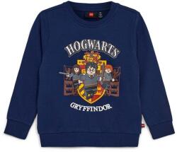 Lego gyerek melegítőfelső pamutból x LEGO® Harry Potter sötétkék, nyomott mintás - sötétkék 152