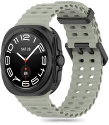  Szilikon Szíj Samsung Galaxy Watch Ultra (47 Mm) Heyband Sporty Olive Green