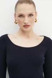 Max Mara pulóver könnyű, női, sötétkék, 2426366048600 - sötétkék S