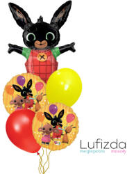  Héliumos luficsokor Bing nyuszi - INGYENES GLS szállítással (LUFI193186)