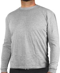 TifanTEX Tricou cu mânecă lungă gri (Tricou din bumbac) (2038E5)