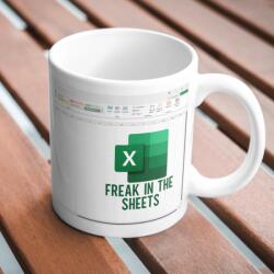 Gravolo Cana Personalizata - Freak In The Sheets Excel (c1268)