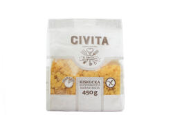 CIVITA kukorica száraztészta kiskocka 450 g - netbio