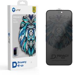 LITO Apple iPhone 11 Pro Max/XS Max Lito HD+ Pro Matt Privacy 2.5D Full Üvegfólia - Fekete