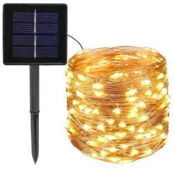 Masterled Ghirlanda solara 8W, 400 LED-uri 3000K, tarus, IP44, 60lm, negru