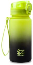 COOLPACK Бутилка за вода COOLPACK - Brisk 400 мл - Gradient Lemon