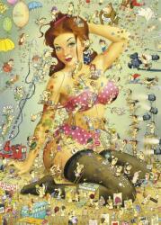 Heye - Puzzle Viața fetelor pe insta - 1 000 piese Puzzle