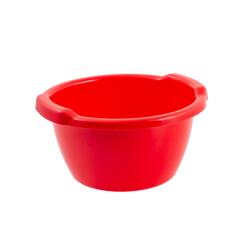 Plastor Trading Lighean rotund cu manere, 5 litri, rosu (42122-ROS)