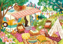 Magnolia - Puzzle Boho Camper - 1 000 piese
