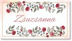 Personal Esküvői névtáblák - Vintage Rose Válasszon mennyiséget: 61 db és több