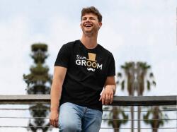 Personal Férfi póló - Team Groom Szín: Fekete, Méret - felnőtt: M