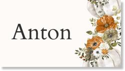 Personal Esküvői névtábla - Autumn time Válasszon mennyiséget: 11 db - 30 db