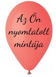 Personal Lufi szöveggel - Korall 26 cm