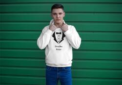 Personal Férfi pulóver saját szöveggel - Vőfény öltöny Szín: Fehér, Méret - felnőtt: M