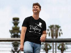 Personal Férfi póló - Vőfény kalap Szín: Fekete, Méret - felnőtt: XL