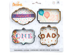 Decora Kiszúró készlet - maxi rámák 4 db