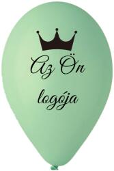 Personal Lufi logóval - Menta zöld 26 cm