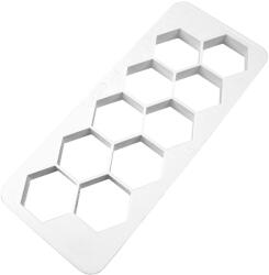 PME Fondant és marcipán kiszúró - Hatszög, 3 db