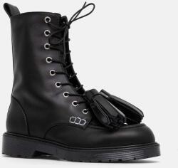 JW Anderson bokacsizma Tassel fekete, női, lapos talpú, ANW43001A - fekete Női 36
