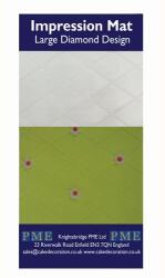 PME Tortaminta strukturális nyomtatással - Gyémánt 15 x 30, 5 cm