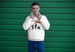 Personal Féfi pulóver - A Vőlegény csapata Sziluett Szín: Fehér, Méret - felnőtt: XL