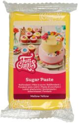 Funcakes Vanília ízű sárga fondant Mellow Yellow 250g