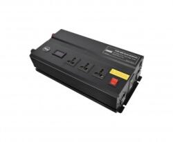 Alemarauto Invertor tensiune profesional PUR SINUSOIDAL 12-220V 50HZ 2000W (ALM 160621-2)