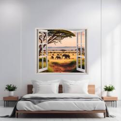 AVEX Folie imprimata color pentru decor perete locuinta, dimensiune 125 x 110cm, model: VIEW TO HAVEN 08
