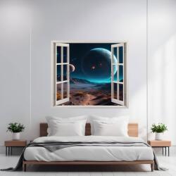 AVEX Folie imprimata color pentru decor perete locuinta, dimensiune 125 x 110cm, model: VIEW TO HAVEN 32