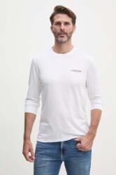 Guess Jeans pamut hosszúujjú fehér, nyomott mintás, M4YI54 K8HM0 - fehér XL