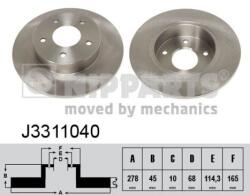 NIPPARTS J3311040 Disc frana