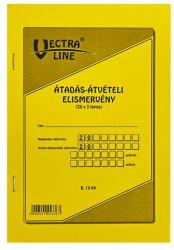 VECTRALINE Nyomtatvány átadás - átvételi elismervény VECTRALINE A/5 álló 25x3 lapos (B13-69/V) - tonerpiac