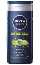 Nivea Men Energy gel de dus pentru bărbati 250 ml - zivada