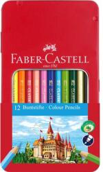 Faber-Castell Creioane colorate 12 culori cut metal-2 Faber-Castell (FC115801)