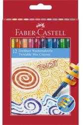 Faber-Castell Creioane cerate retractabile 12 culori Faber-Castell (FC120003)