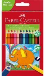 Faber-Castell Creioane colorate triungh jumbo 12 cul Faber-Castell (FC116501)