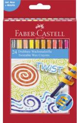 Faber-Castell Creioane cerate retractabile 24 culori Faber-Castell (FC120004)