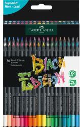 Faber-Castell Creioane colorate 36 culori Black Ed Faber-Castell (FC116436)