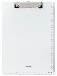 DELI Clipboard simplu metal cu rigla Deli (DL64504)