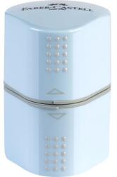 Faber-Castell Ascutitoare creion tripla Faber-Castell Grip 2001 bleu cu container (FC183874)