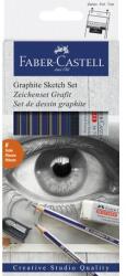 Faber-Castell Set Creion graf div tarii 6 buc/set gold Faber-Castell (FC114000)