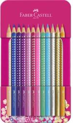 Faber-Castell Creioane colorate sparkle 12 buc Faber-Castell (FC201737)