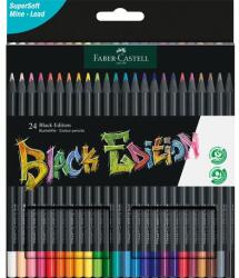 Faber-Castell Creioane colorate 24 culori Black Ed Faber-Castell (FC116424)